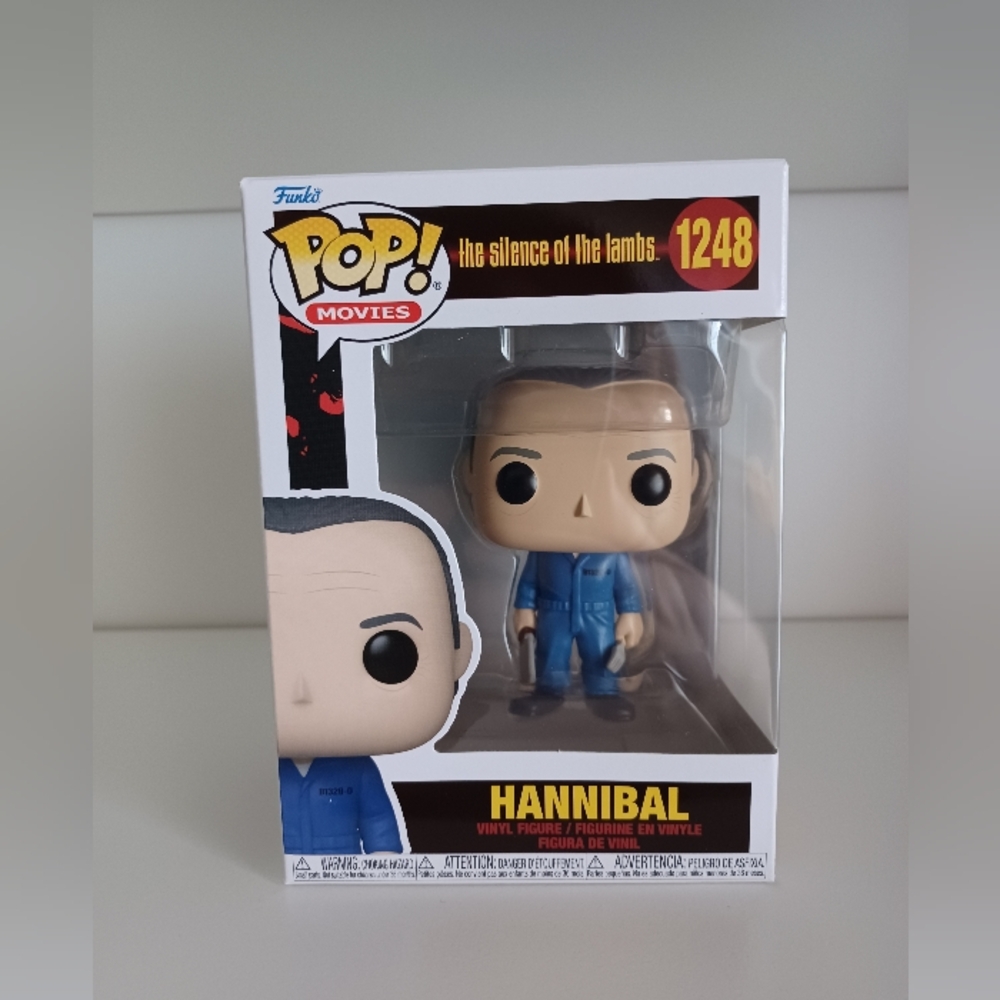 Hannibal From The Silence Of The Lambs 1248 Horror Movie Vinyl Figure Funko Pop